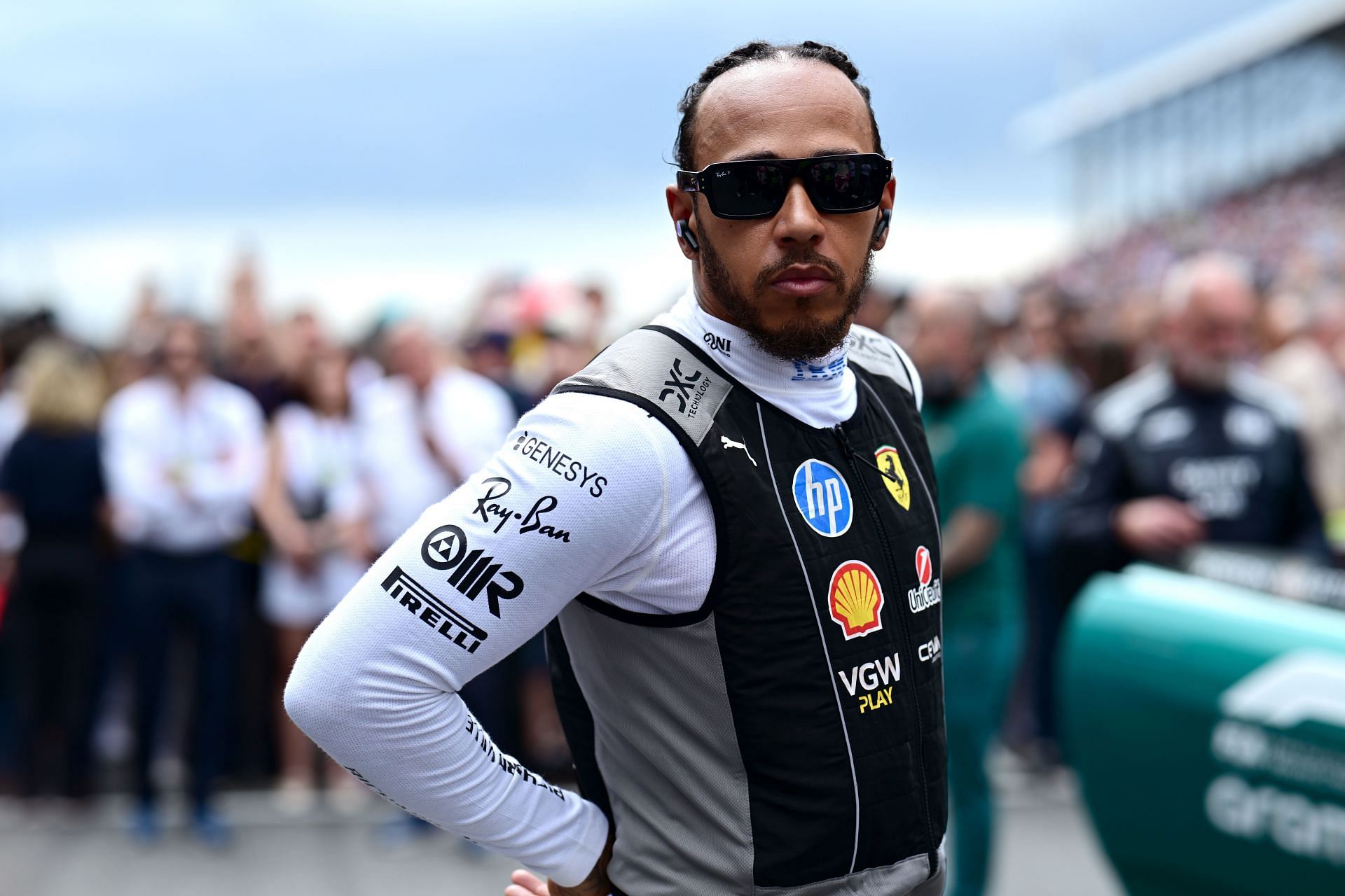 Lewis Hamilton at the F1 Grand Prix of Miami - Source: Getty
